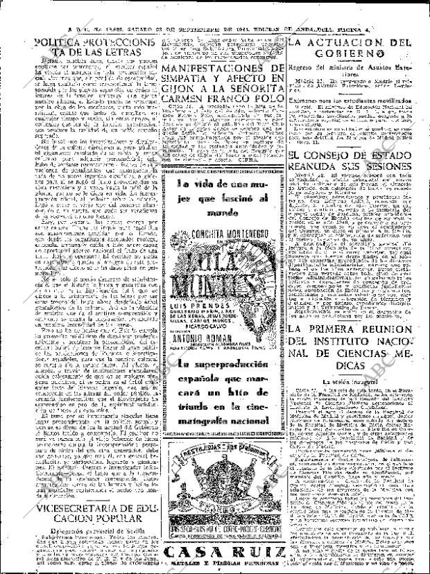 ABC SEVILLA 23-09-1944 página 4