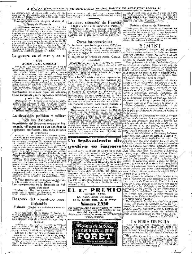 ABC SEVILLA 23-09-1944 página 9