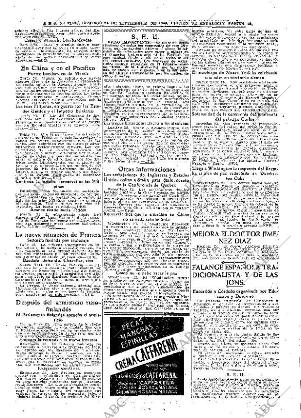ABC SEVILLA 24-09-1944 página 12