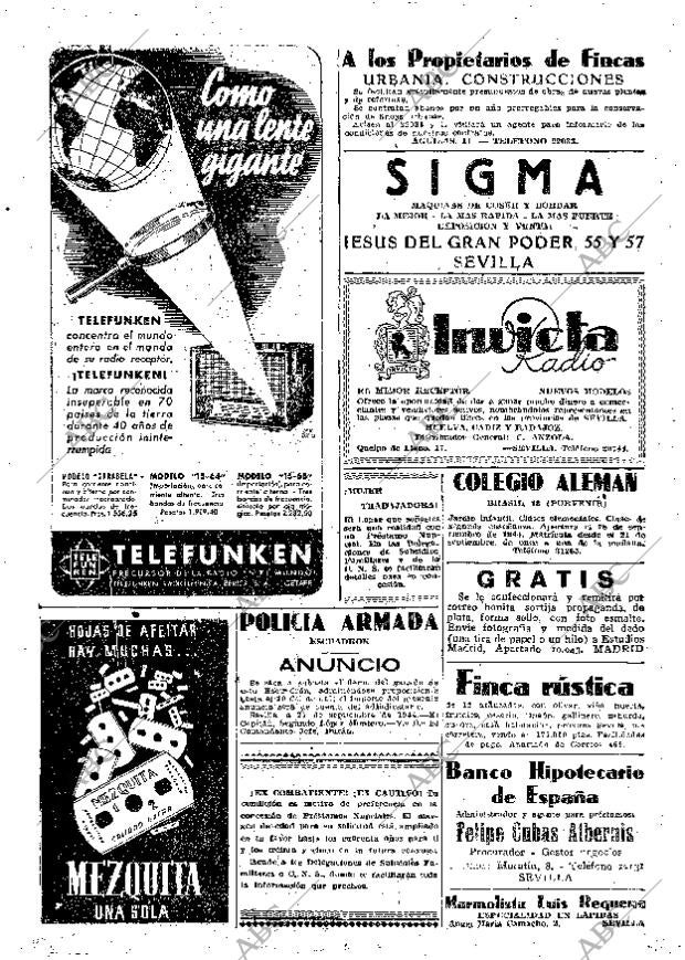 ABC SEVILLA 24-09-1944 página 14