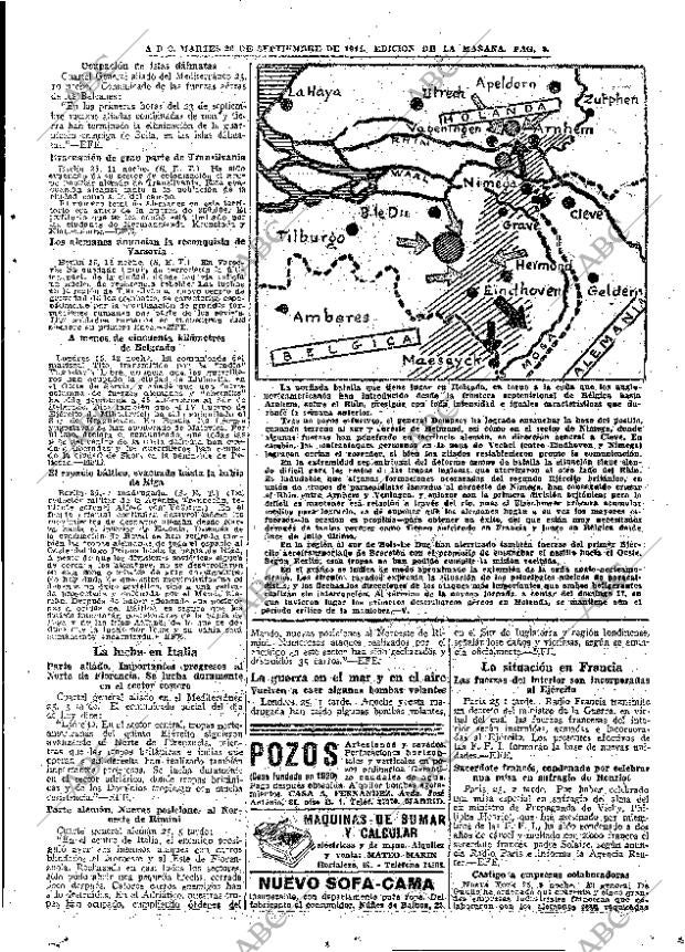 ABC MADRID 26-09-1944 página 9