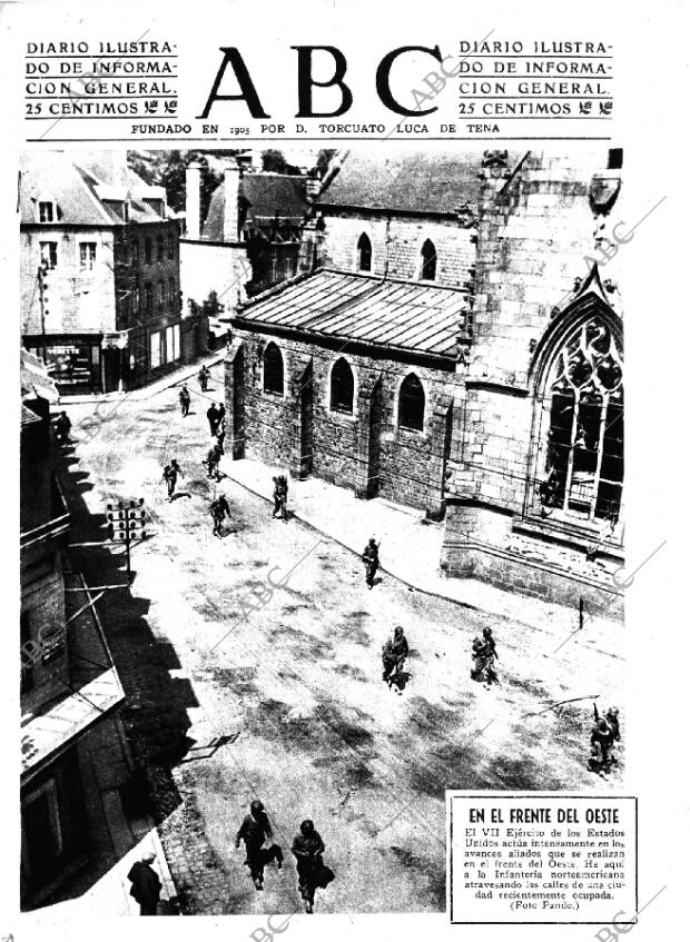 ABC MADRID 28-09-1944 página 1