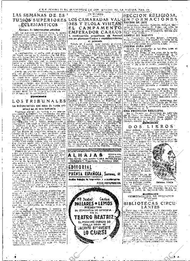 ABC MADRID 28-09-1944 página 14