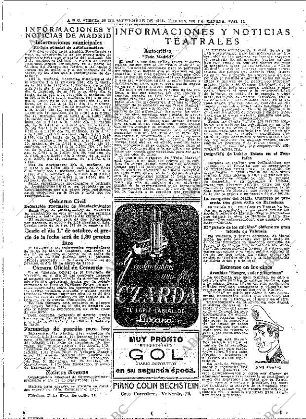 ABC MADRID 28-09-1944 página 16