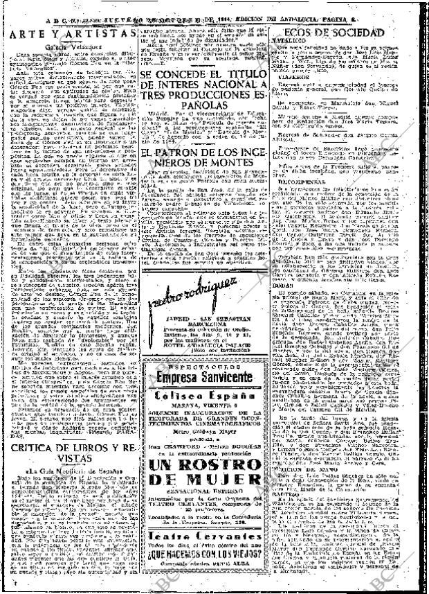 ABC SEVILLA 05-10-1944 página 6