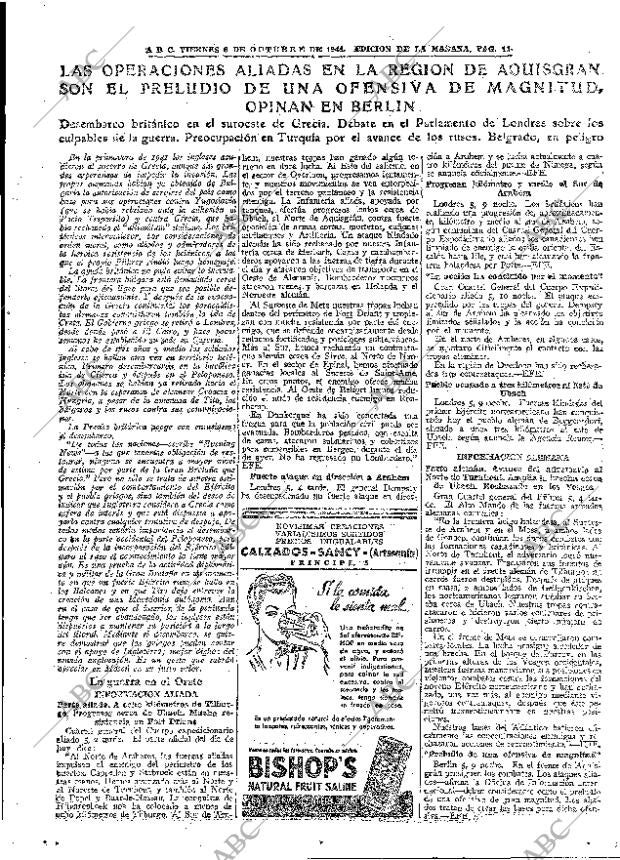 ABC MADRID 06-10-1944 página 11