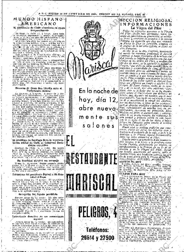 ABC MADRID 12-10-1944 página 20