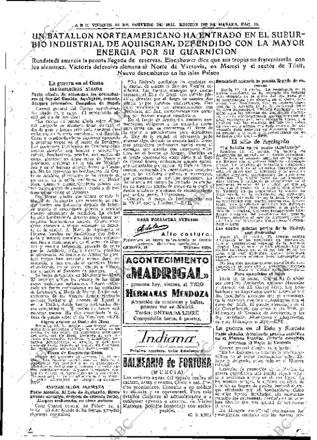 ABC MADRID 13-10-1944 página 13