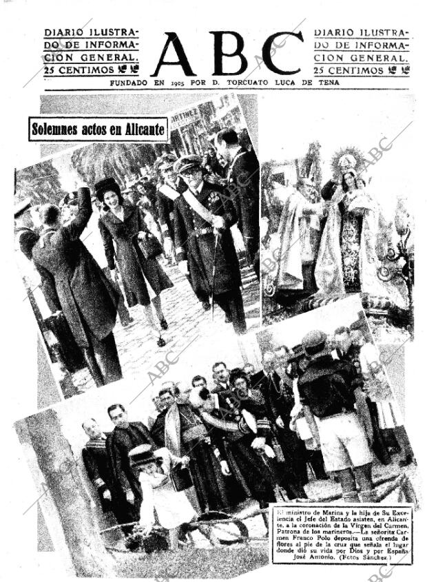 ABC MADRID 14-10-1944 página 1