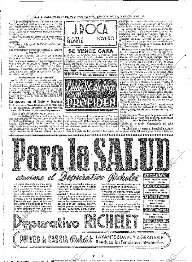 ABC MADRID 18-10-1944 página 10