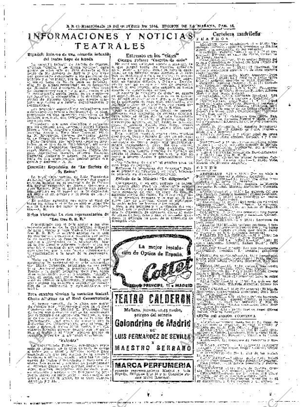 ABC MADRID 18-10-1944 página 16