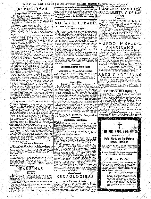 ABC SEVILLA 19-10-1944 página 9