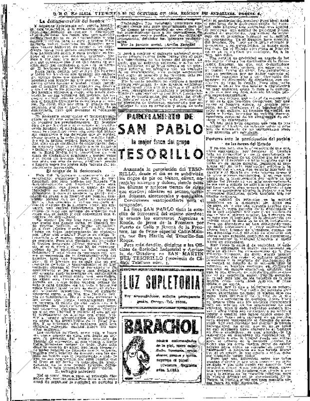 ABC SEVILLA 20-10-1944 página 6