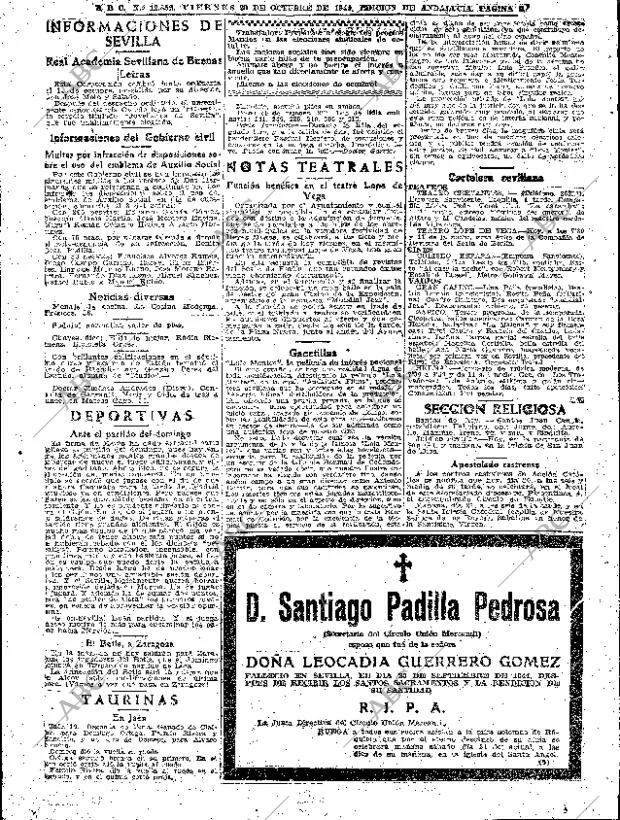 ABC SEVILLA 20-10-1944 página 9