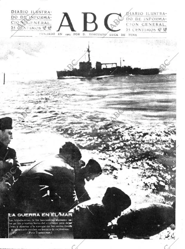 ABC MADRID 22-10-1944 página 1