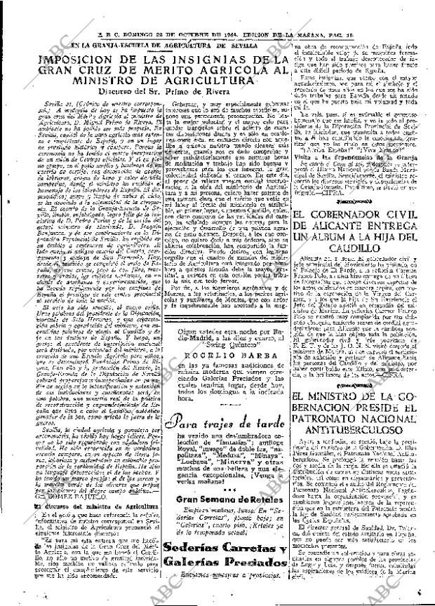 ABC MADRID 22-10-1944 página 17