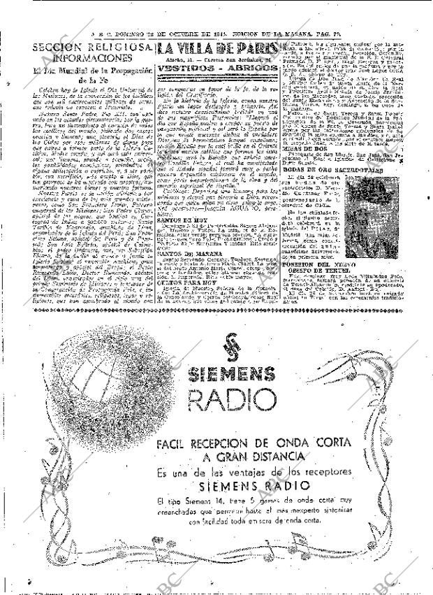 ABC MADRID 22-10-1944 página 18