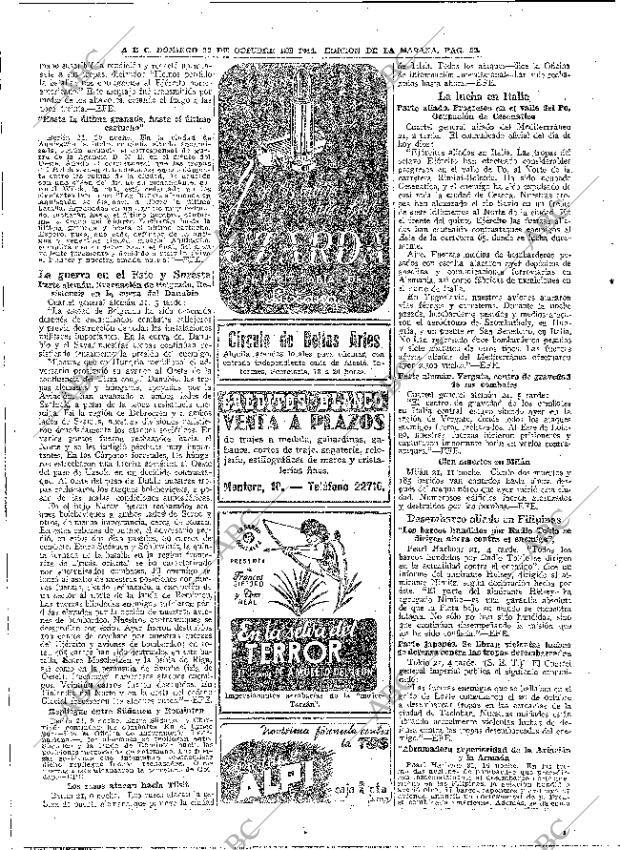 ABC MADRID 22-10-1944 página 20