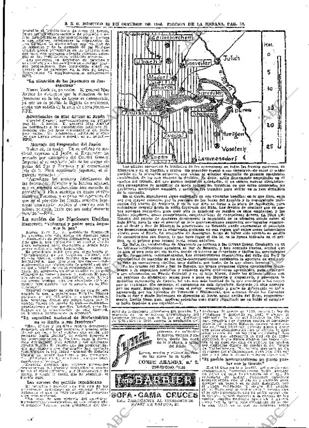 ABC MADRID 22-10-1944 página 21