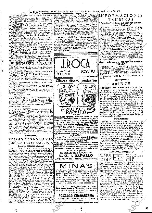 ABC MADRID 22-10-1944 página 25