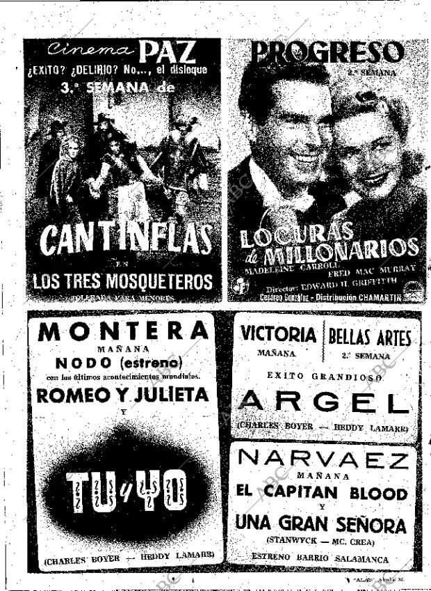 ABC MADRID 22-10-1944 página 8