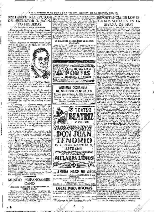 ABC MADRID 24-10-1944 página 18