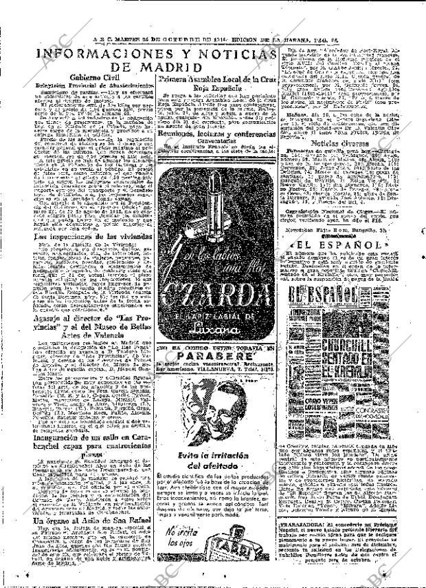 ABC MADRID 24-10-1944 página 24