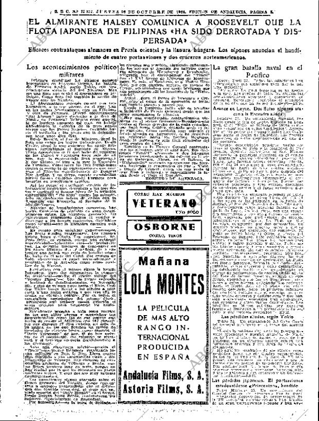 ABC SEVILLA 26-10-1944 página 5