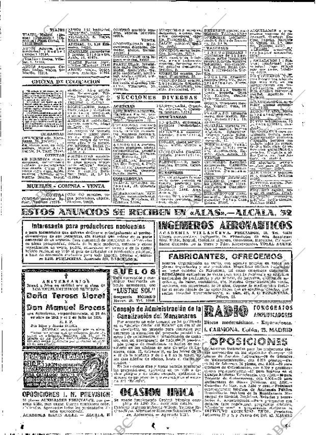 ABC MADRID 28-10-1944 página 22