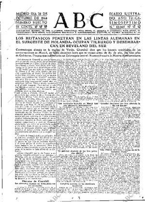 ABC MADRID 28-10-1944 página 7