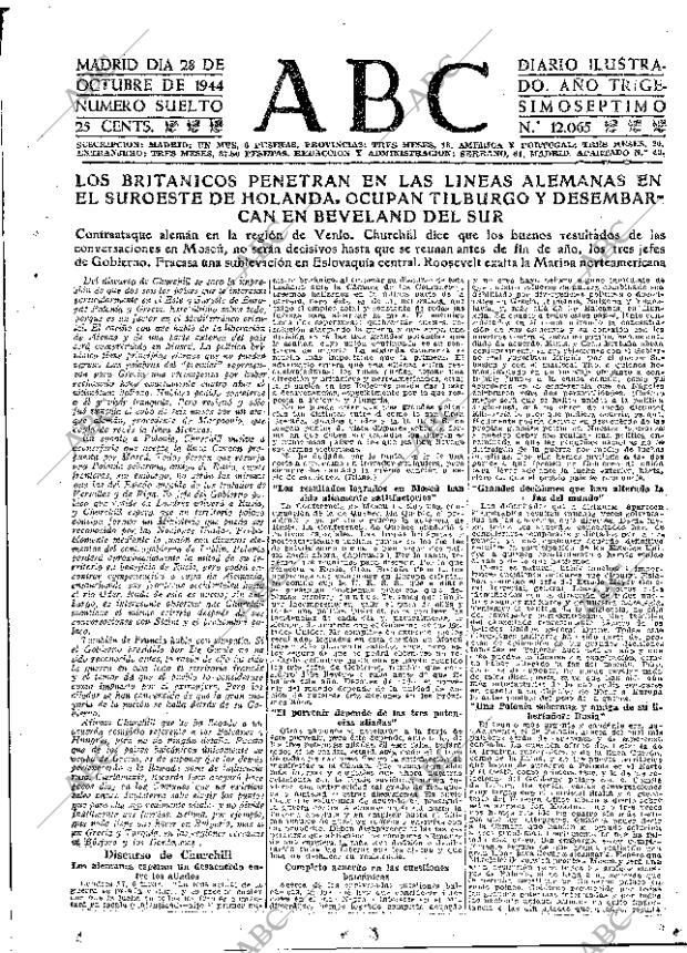 ABC MADRID 28-10-1944 página 7