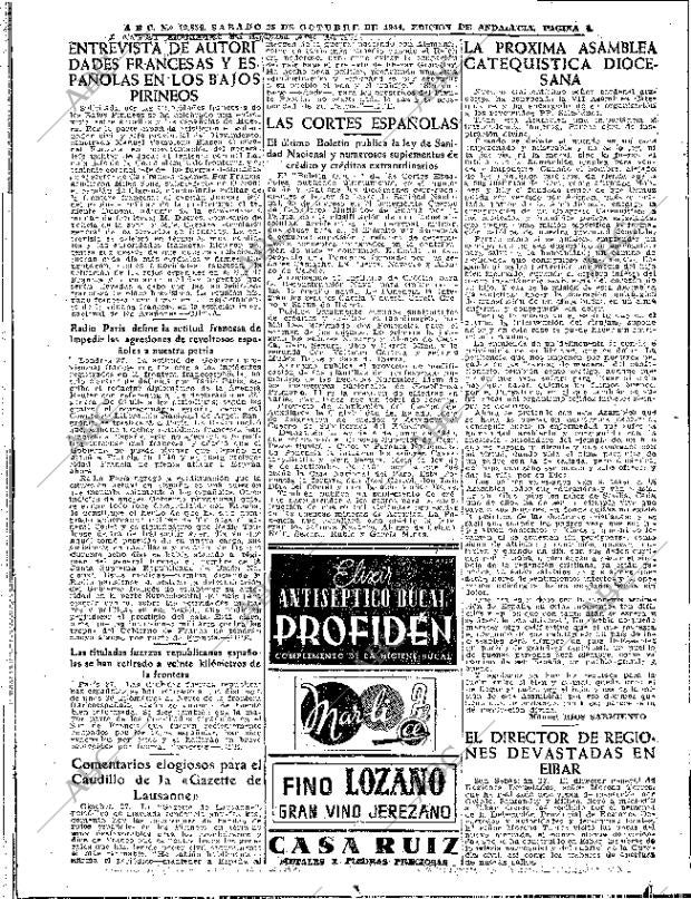 ABC SEVILLA 28-10-1944 página 4