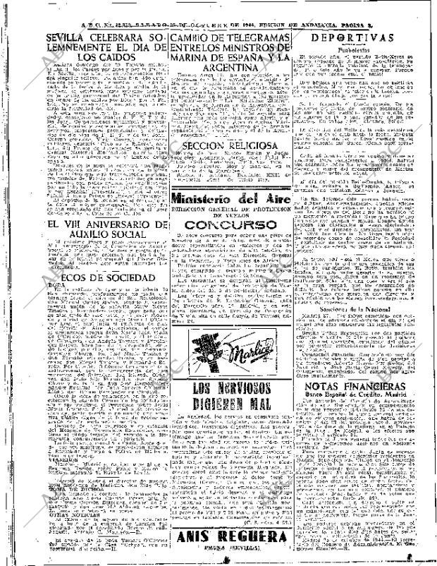 ABC SEVILLA 28-10-1944 página 8