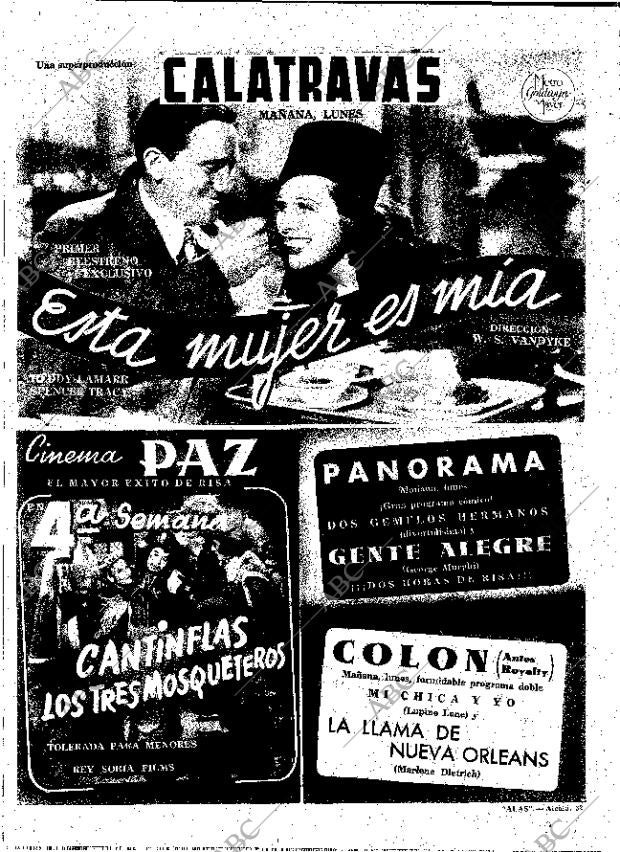 ABC MADRID 29-10-1944 página 20