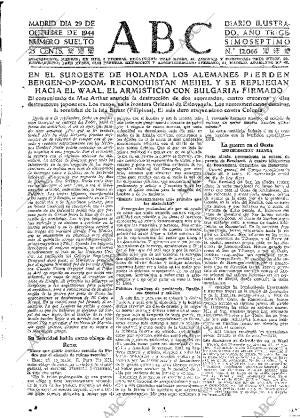 ABC MADRID 29-10-1944 página 23