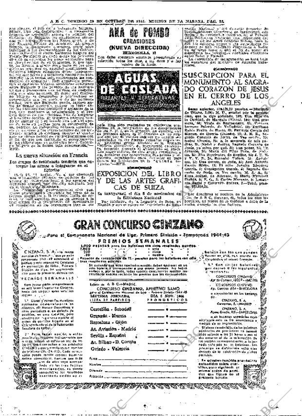 ABC MADRID 29-10-1944 página 26