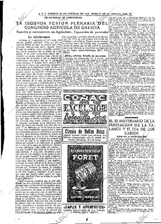 ABC MADRID 29-10-1944 página 27