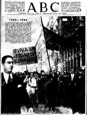 ABC SEVILLA 29-10-1944 página 1