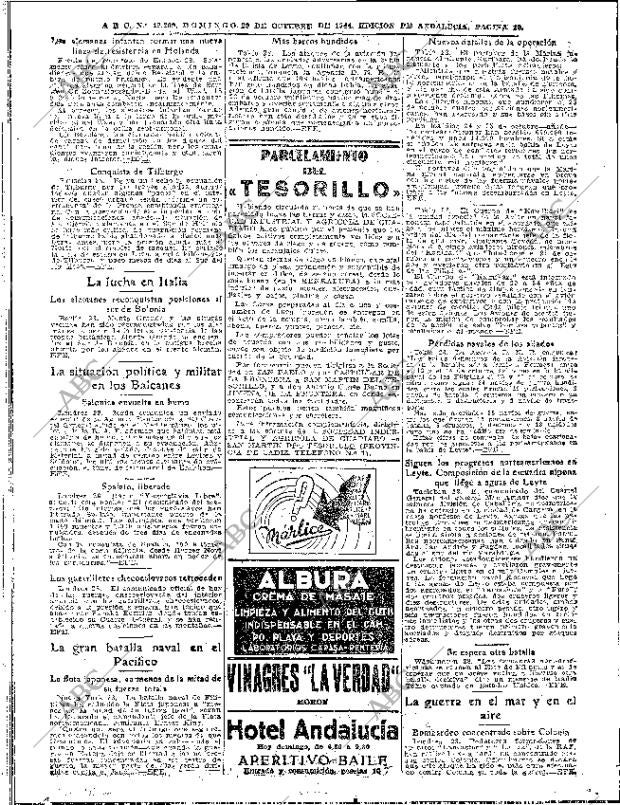ABC SEVILLA 29-10-1944 página 10