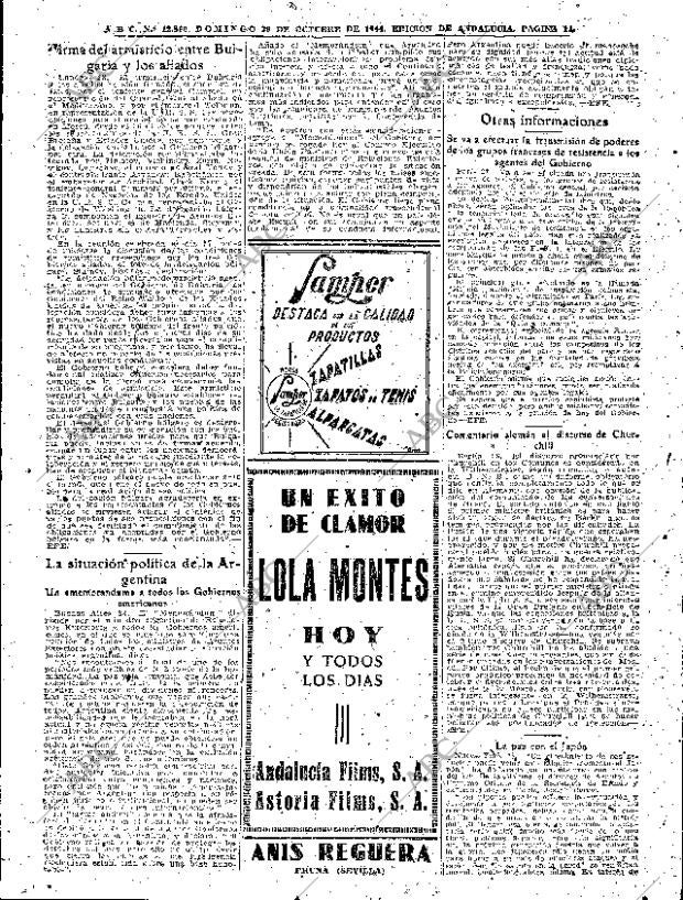ABC SEVILLA 29-10-1944 página 11