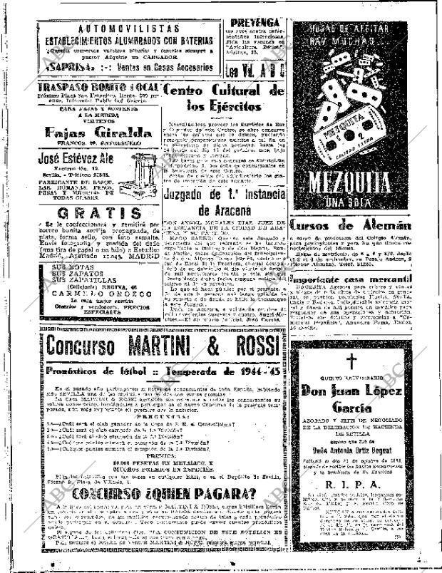 ABC SEVILLA 29-10-1944 página 16