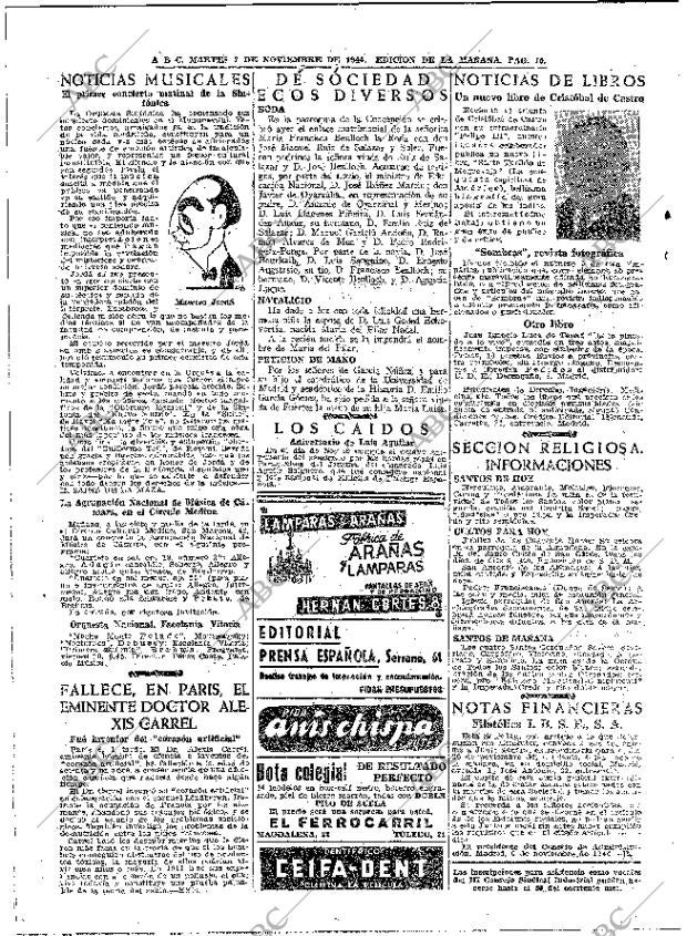 ABC MADRID 07-11-1944 página 16