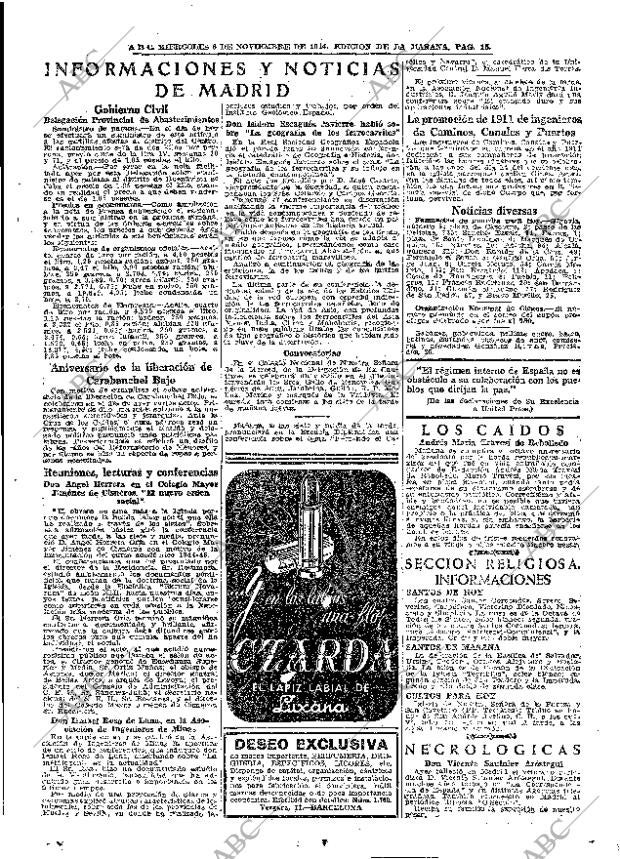 ABC MADRID 08-11-1944 página 15