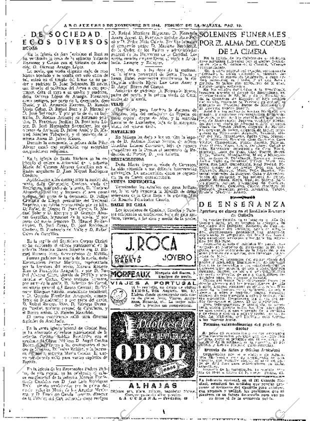 ABC MADRID 09-11-1944 página 10