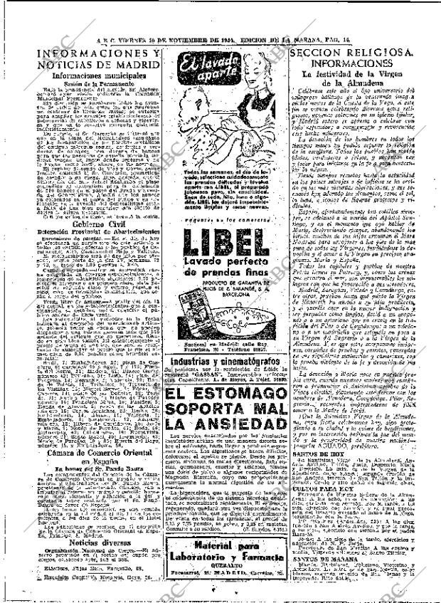 ABC MADRID 10-11-1944 página 14