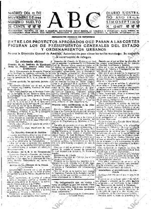 ABC MADRID 11-11-1944 página 5