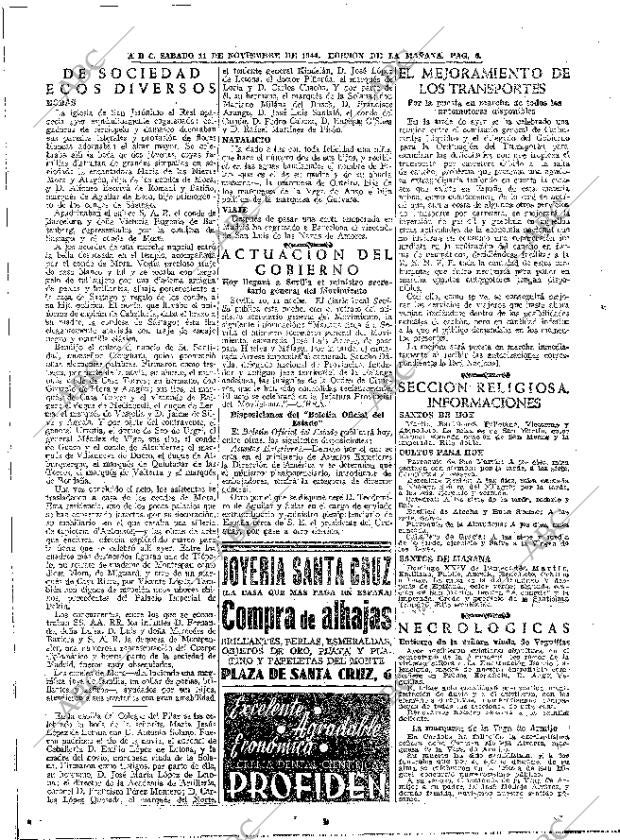 ABC MADRID 11-11-1944 página 8