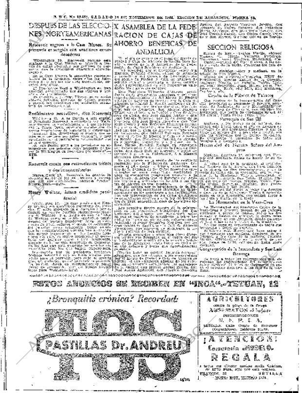 ABC SEVILLA 11-11-1944 página 10
