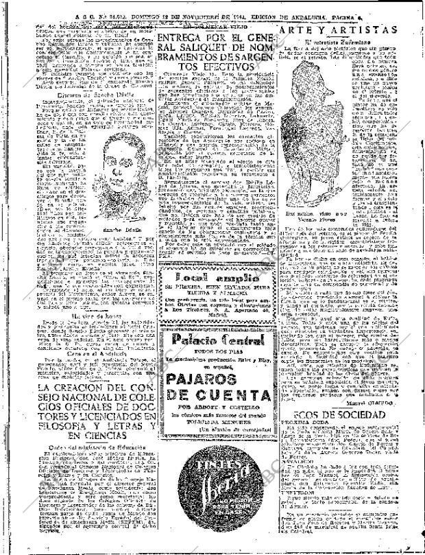 ABC SEVILLA 12-11-1944 página 6