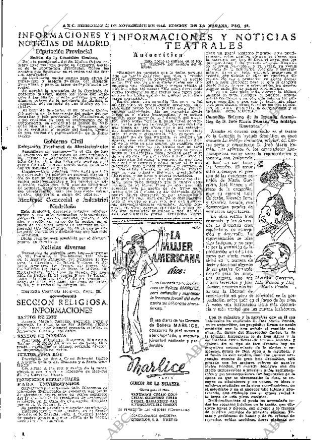 ABC MADRID 15-11-1944 página 13